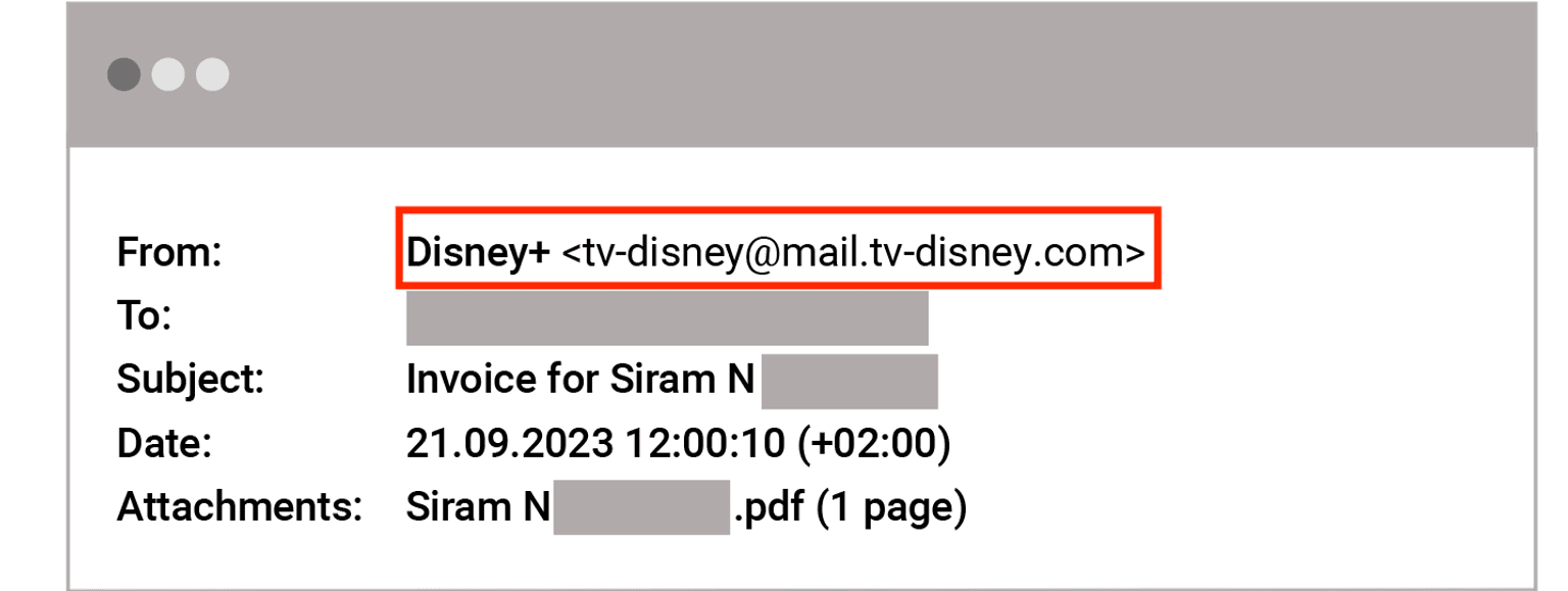 Disney Attack Emails Sriram Header