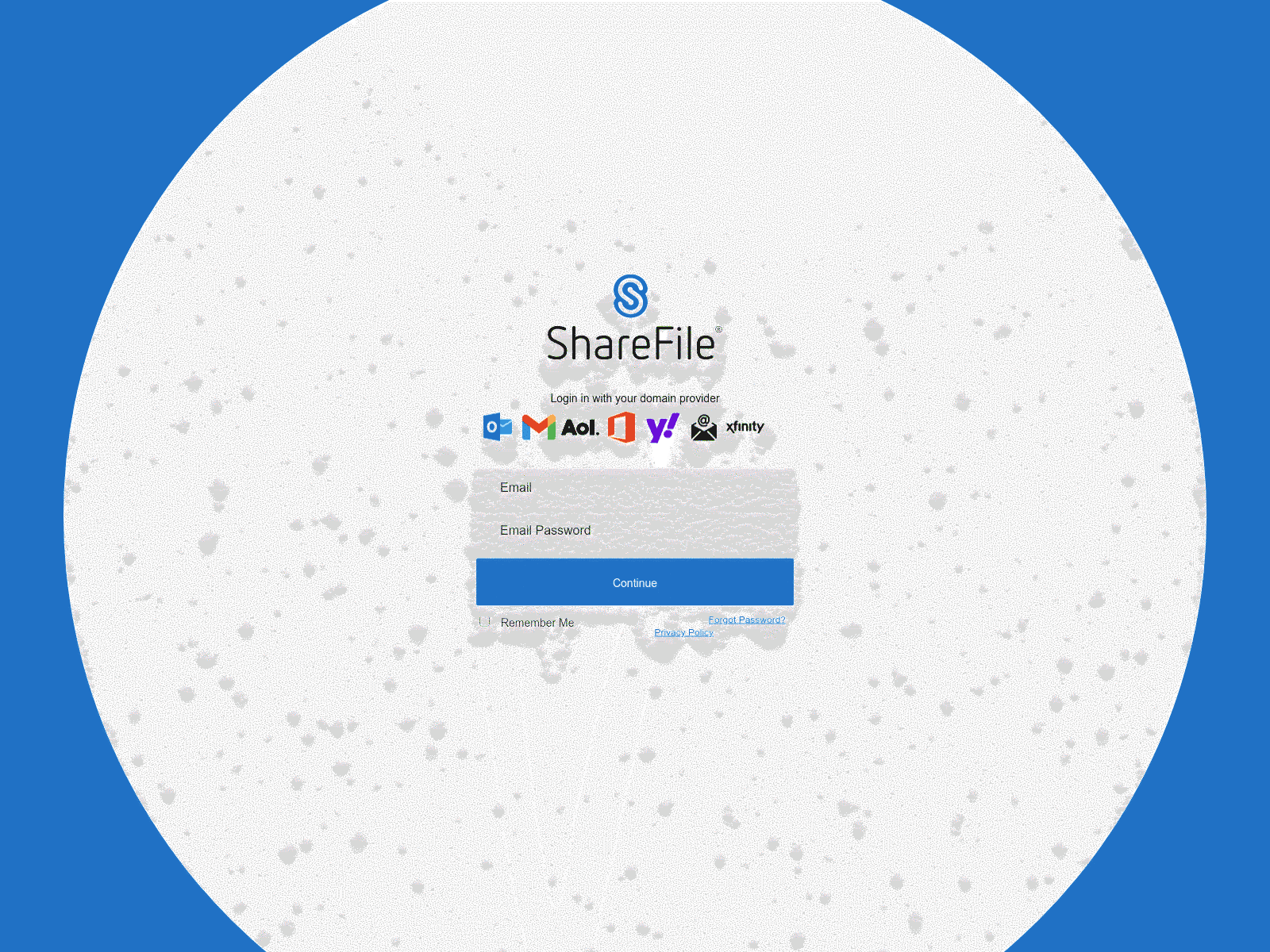 IRS ShareFile Phishing Page